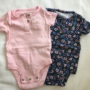 Carter’s Bodysuit set 6M
